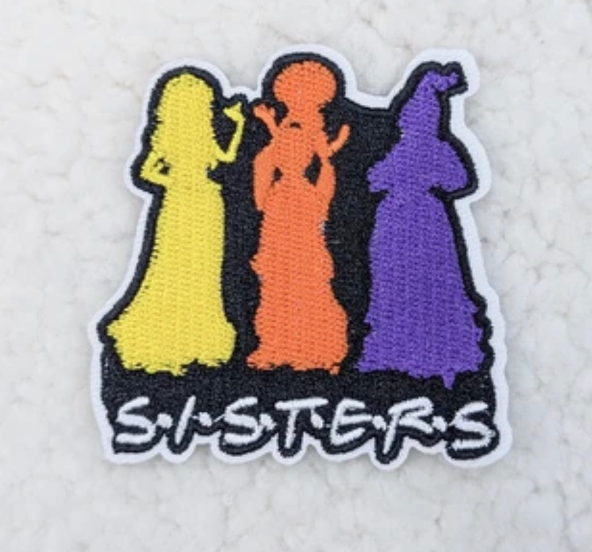 Sisters Embroidered Halloween Patch