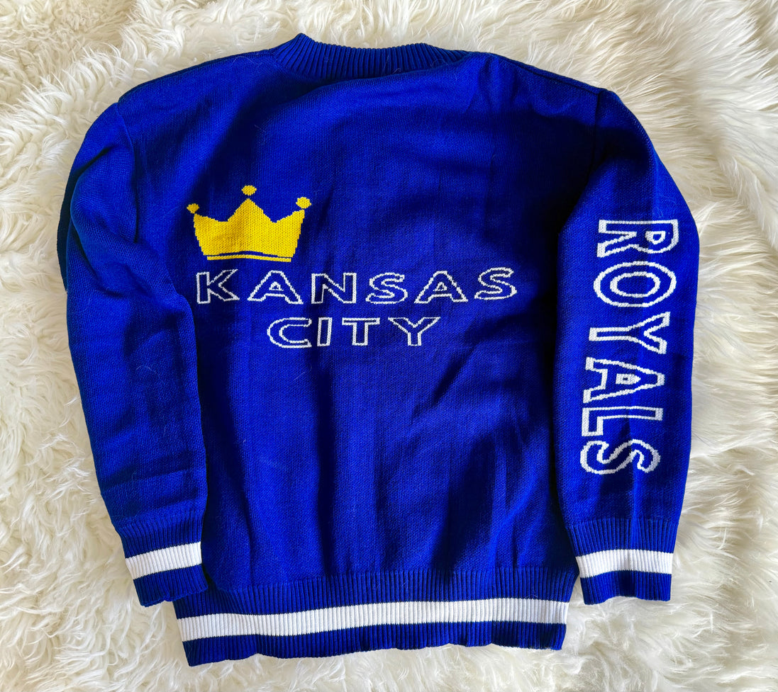 Royals Zip-Up Sweater w/Pockets (style 2)