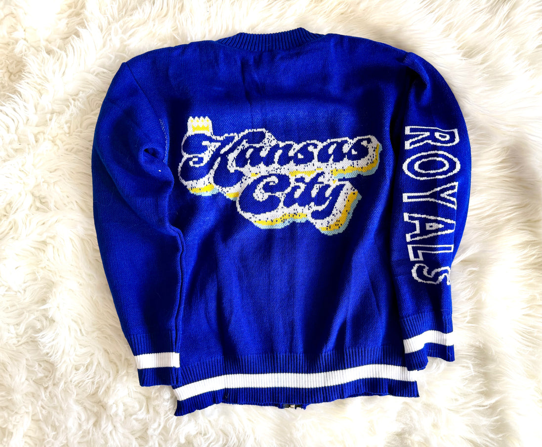 Royals Zip-Up Sweater w/Pockets (style 1)