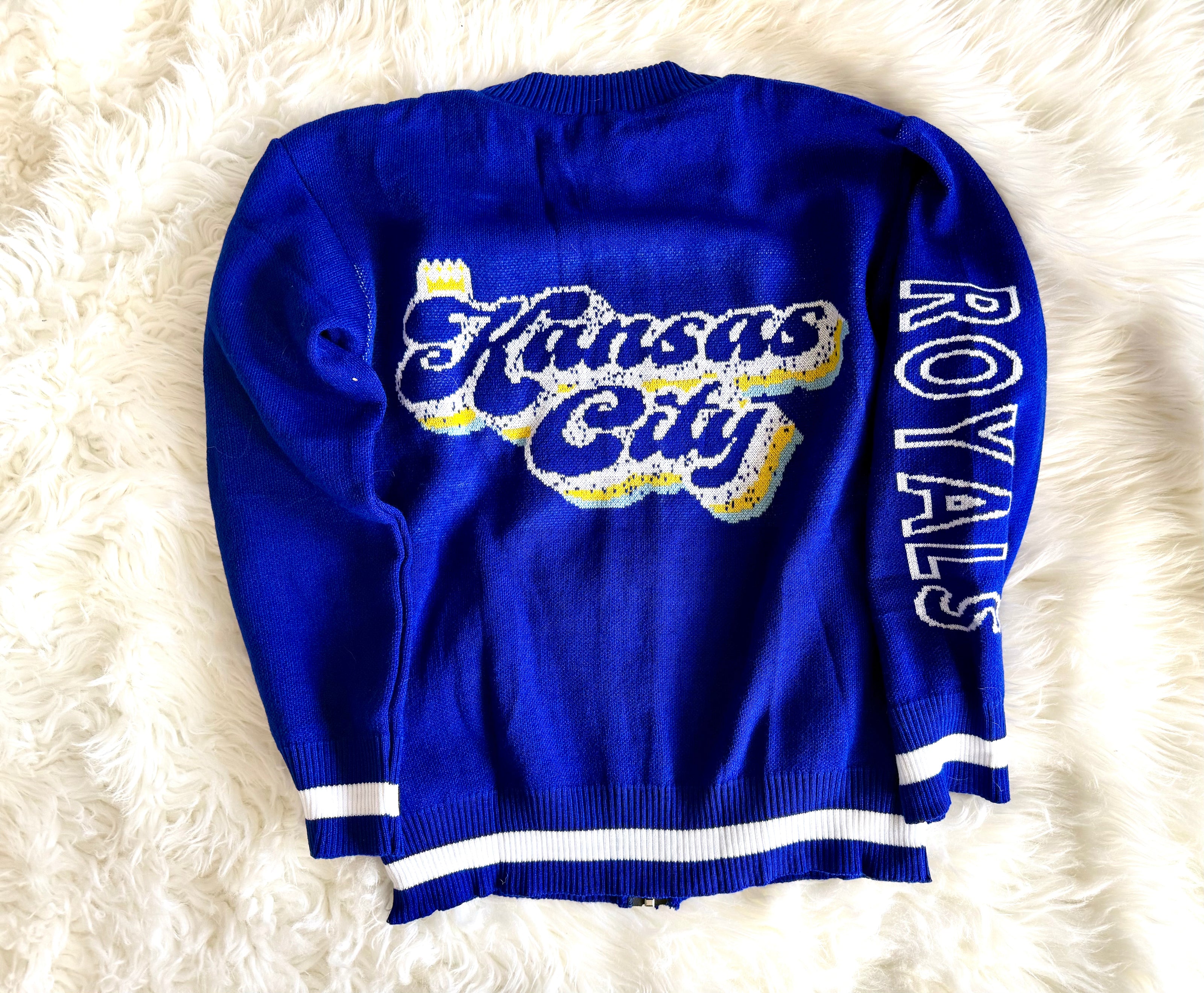 Royals Zip-Up Sweater w/Pockets (style 1)