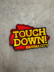 Touch Down Iron-On Patch