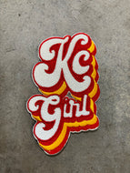 KC Girl Iron-On Patch