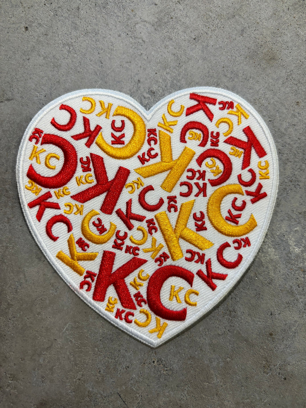 KC Heart Letters