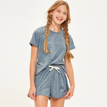 Load image into Gallery viewer, KIDS Terry Cloth Set- Shorts and Top
