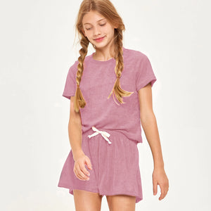 KIDS Terry Cloth Set- Shorts and Top