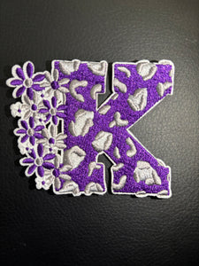 K Flower K-State Patch