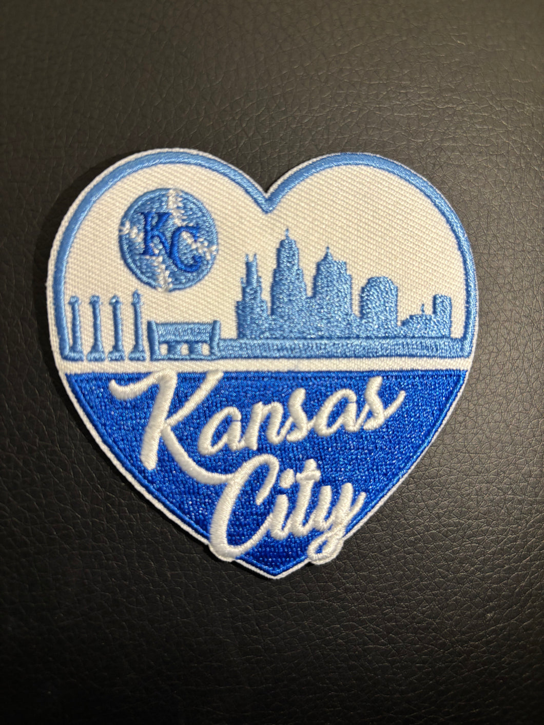 Skyline Kansas City Heart Patch