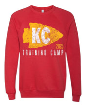 Load image into Gallery viewer, Arrowhead Training Camp Sweatshirt - Yellow &amp; White Design
