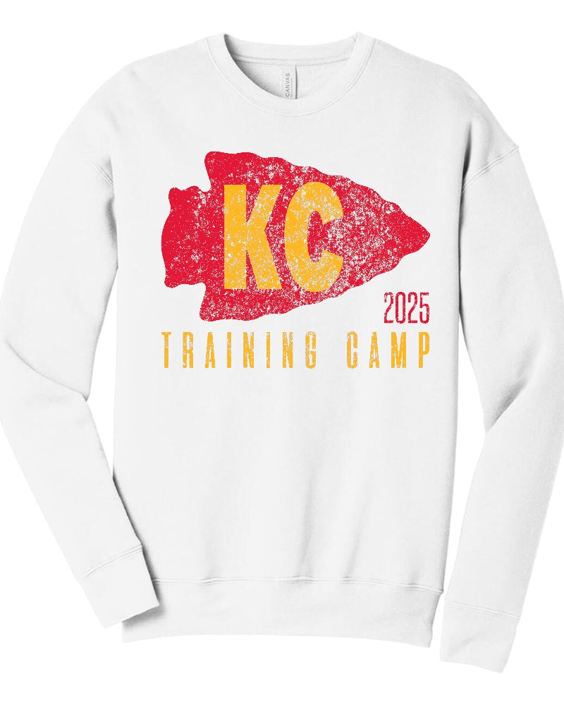 Arrowhead Training Camp Sweatshirt - Red & Yellow Design