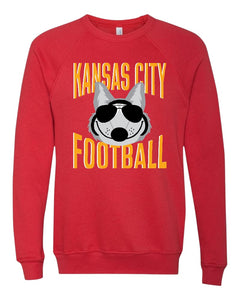 Kansas City Football & Wolf Sweatshirt