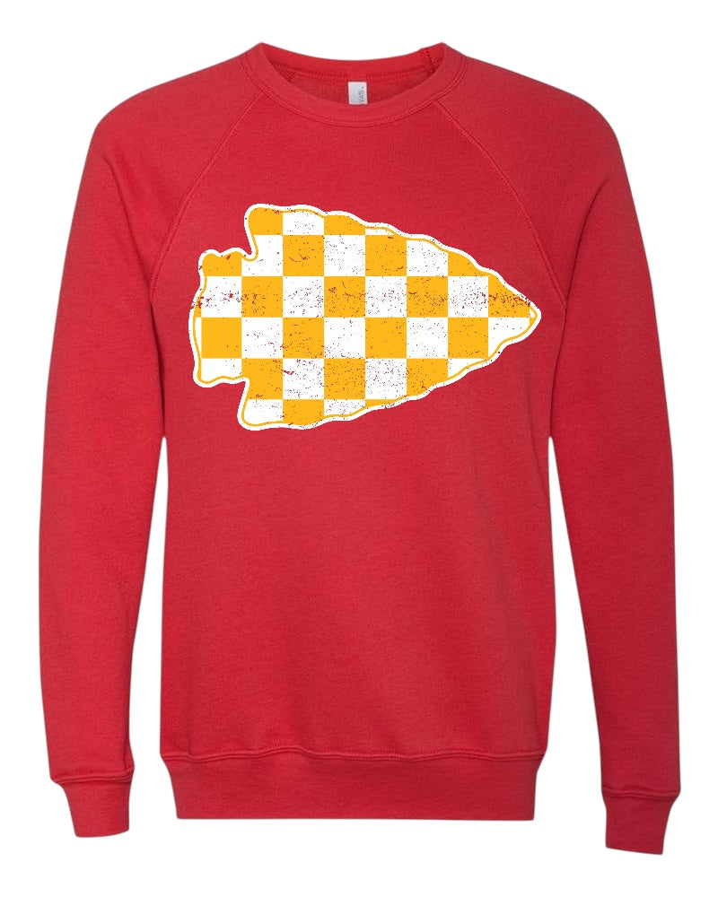 Checkered Arrowhead Sweatshirt