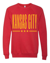 Load image into Gallery viewer, Kansas City Star Sweatshirt - Yellow Design
