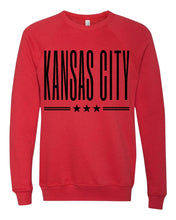 Load image into Gallery viewer, Kansas City Star Sweatshirt - Black Design

