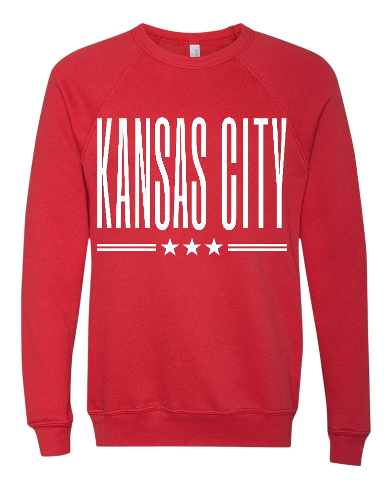Kansas City Star Sweatshirt - White Design