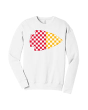 Load image into Gallery viewer, Checkered Arrowhead Sweatshirt
