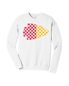 Checkered Arrowhead Sweatshirt