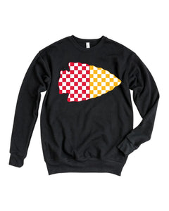 Checkered Arrowhead Sweatshirt