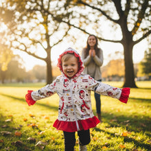 Load image into Gallery viewer, Kids End Game Ruffled Jacket

