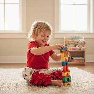 Kids End Game Ruffled Pants