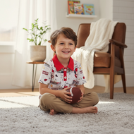 Kids End Game Collared Shirt