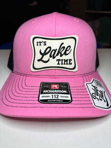 Hat - Lake Time Pink/Black