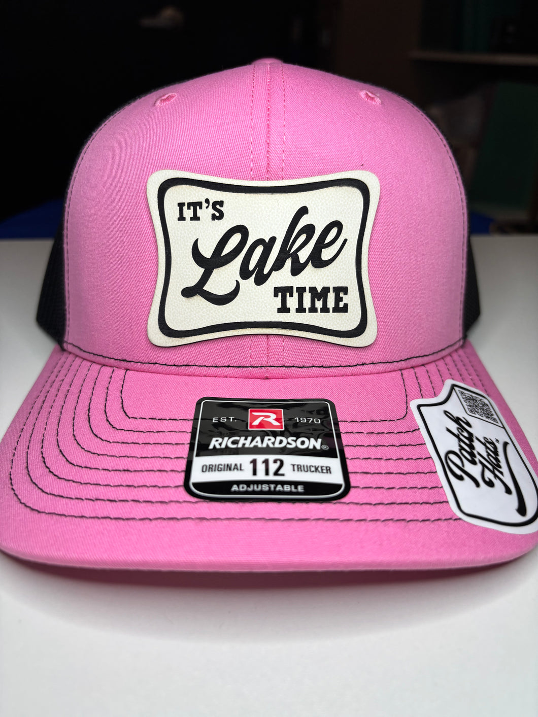 Hat - Lake Time Pink/Black