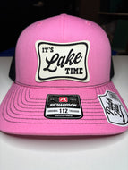 Hat - Lake Time Pink/Black