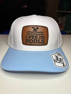 Hat - Pee in Pools Wh/Bl Perf