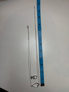 KC Double Layer Necklace and Earring Set