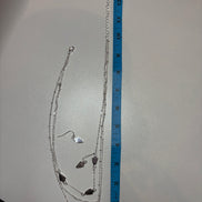 KC Triple Layer Necklace and Earring Set