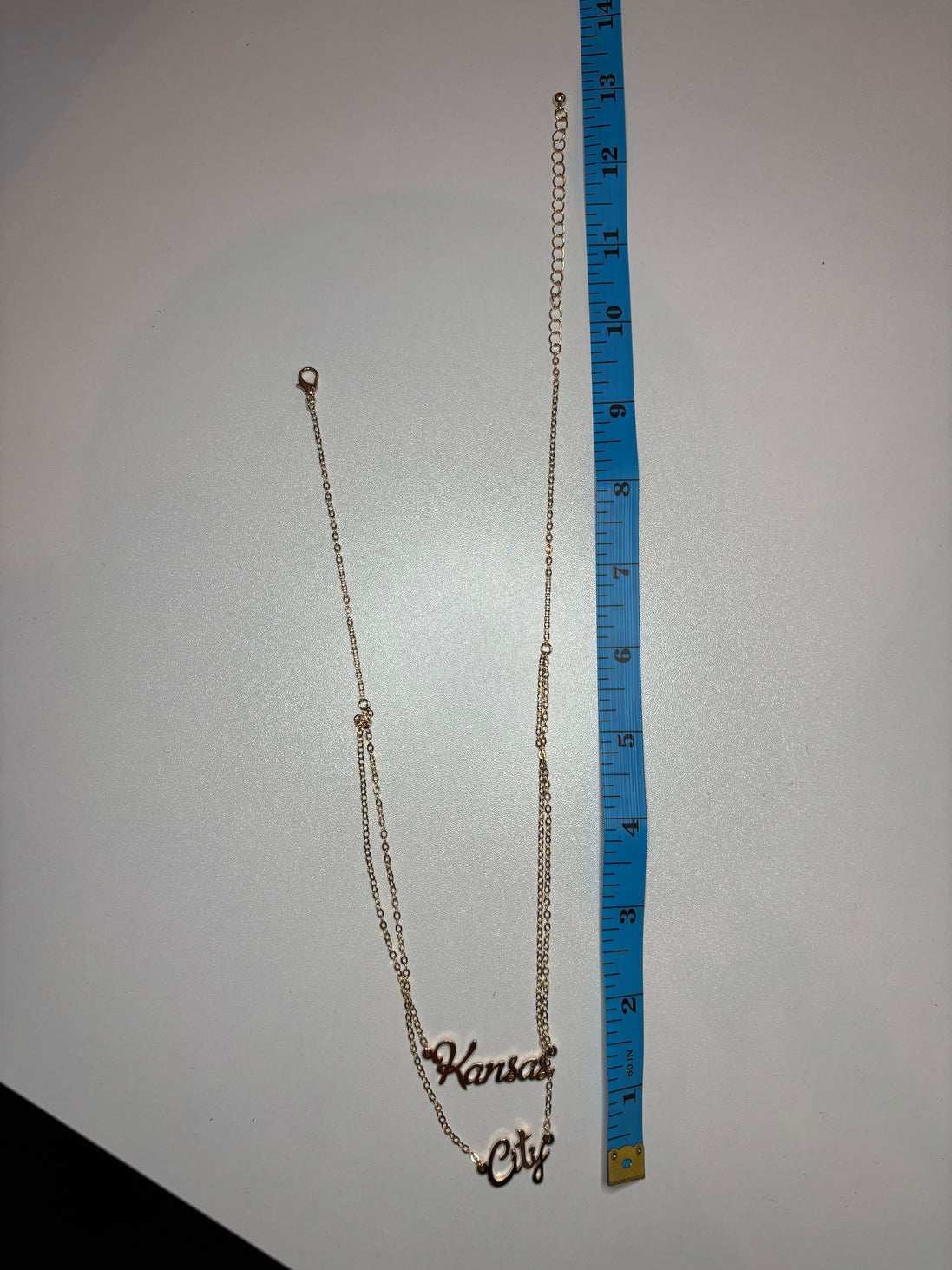 Kansas City Double Layer Necklace and Earring Set