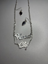 Load image into Gallery viewer, Kansas City Double Layer Necklace and Earring Set
