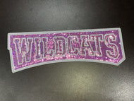 WILDCATS Sequin X-Large Patch