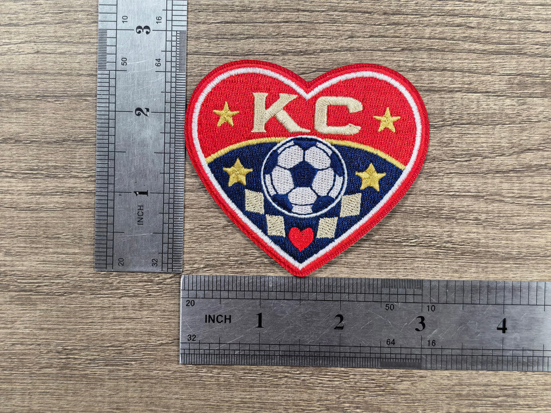 World Cup KC Soccer Embroidered Patch (3 inch)