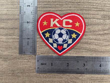 World Cup KC Soccer Embroidered Patch (3 inch)
