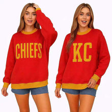 Load image into Gallery viewer, Reversible KC Chiefs Sweatshirt
