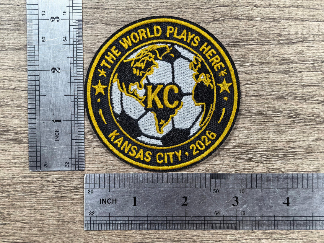 World Cup Kansas City Embroidered Patch (3 inch)