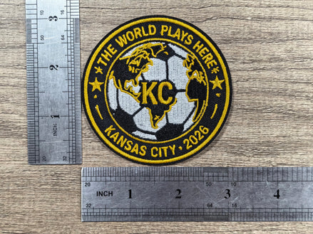 World Cup Kansas City Embroidered Patch (3 inch)