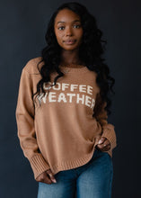 Load image into Gallery viewer, Coffee Weather Sweater
