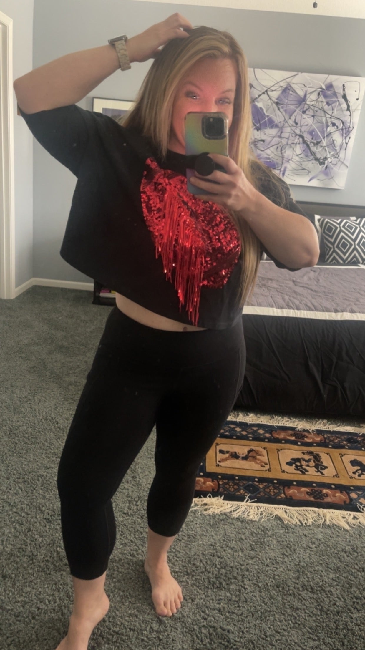 Football Fringed Crop