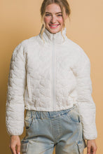 Load image into Gallery viewer, Heart shaped Quilted Jacket
