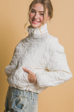 Load image into Gallery viewer, Heart shaped Quilted Jacket
