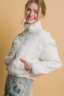 Heart shaped Quilted Jacket