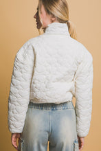 Load image into Gallery viewer, Heart shaped Quilted Jacket
