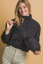 Load image into Gallery viewer, Heart shaped Quilted Jacket
