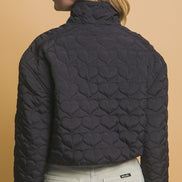 Heart shaped Quilted Jacket