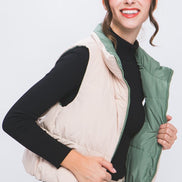 Reversible Puffer Vest