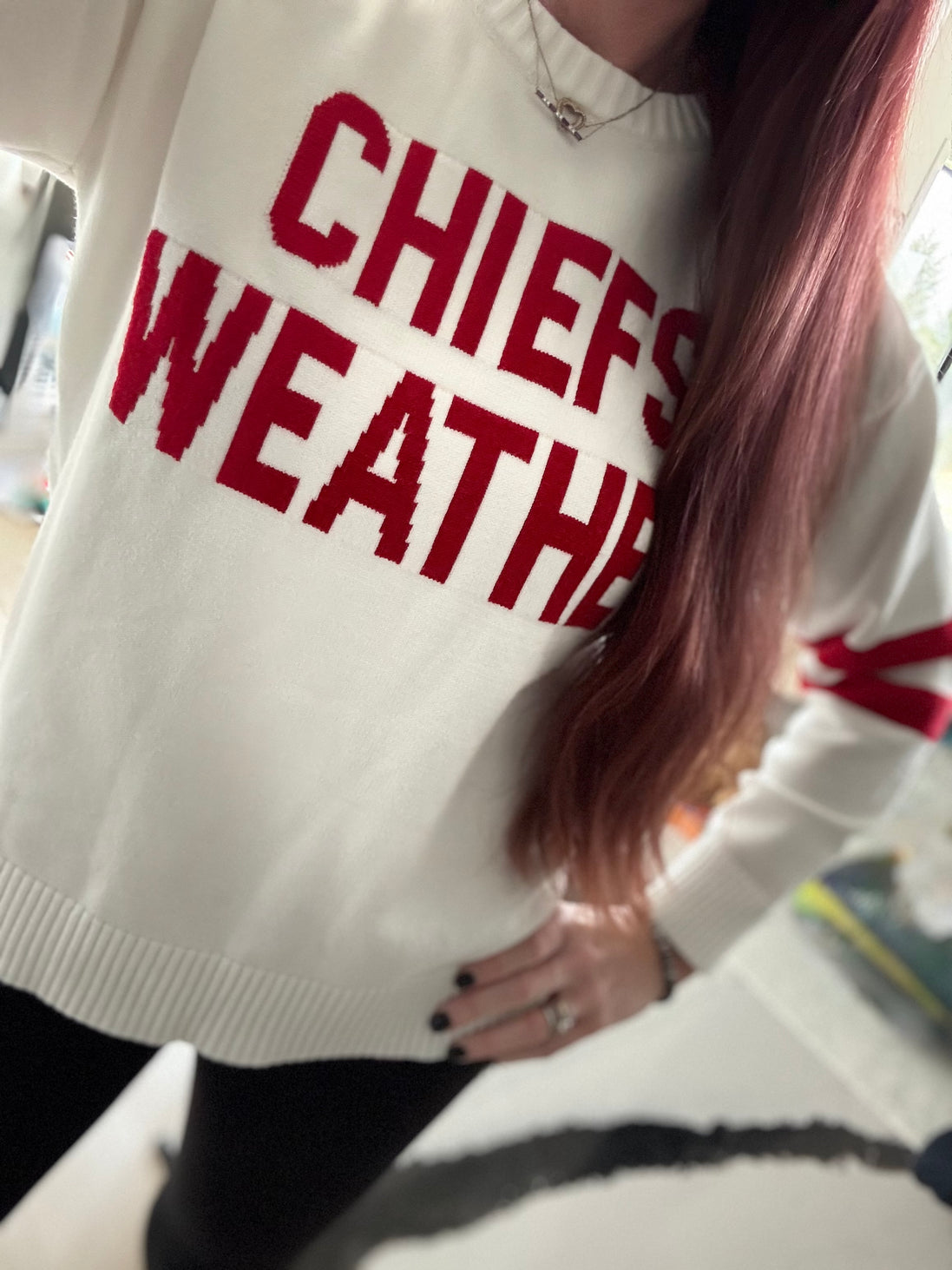 Chiefs Weather Sweater