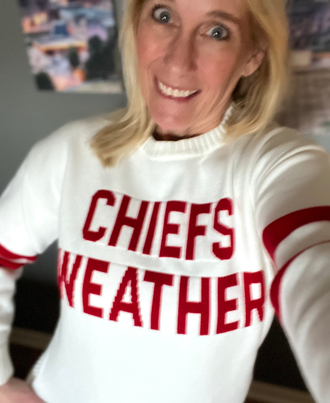 Chiefs Weather Sweater