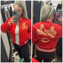 Load image into Gallery viewer, Chiefs Bomber Jacket
